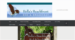 Desktop Screenshot of bellasbeachfrontbb.com